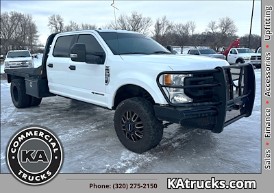 Used 2020 Ford F-350 Crew Cab Flatbed Truck for sale #D13259 - photo 1