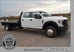 Used 2022 Ford F-550 Crew Cab Steel Flatbed Truck for sale #E70420 - photo 1