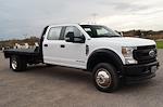 Used 2022 Ford F-550 Crew Cab Steel Flatbed Truck for sale #E70420 - photo 4