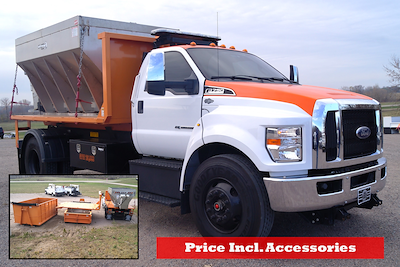 Used 2022 Ford F-750 Regular Cab 4x2 Palfinger Hooklift Body for sale #F01584 - photo 1