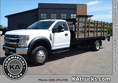 Used 2022 Ford F-550 Regular Cab 4x4 16' Marathon Stake Bed with Liftgate for sale #G46269 - photo 1