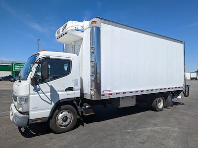 Used 2015 Mitsubishi Fuso FE180 18FT Refrigeration Box Truck Ree 4x2 Refrigerated Body for sale #000431 - photo 1