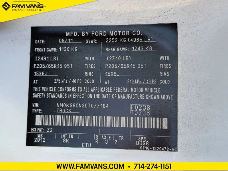 Used 2012 Ford Transit Connect - photo 22