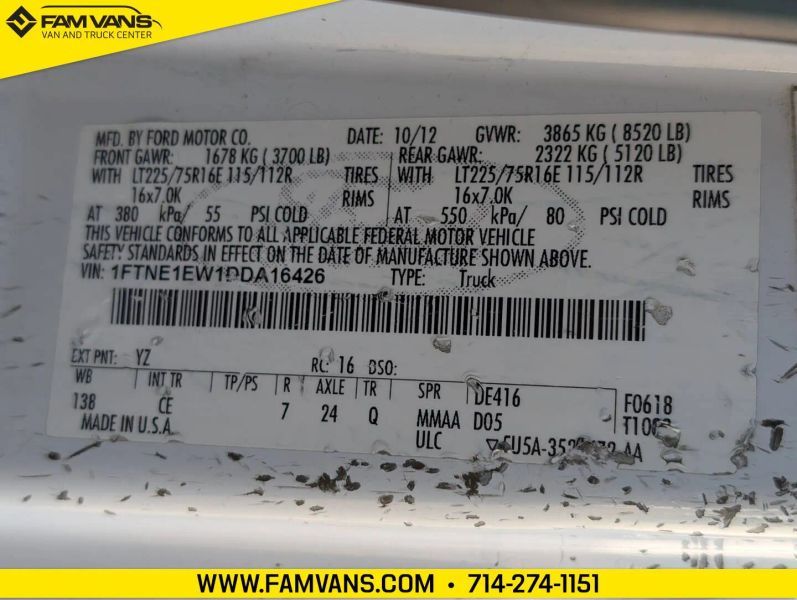 Used 2013 Ford E-150 - photo 22
