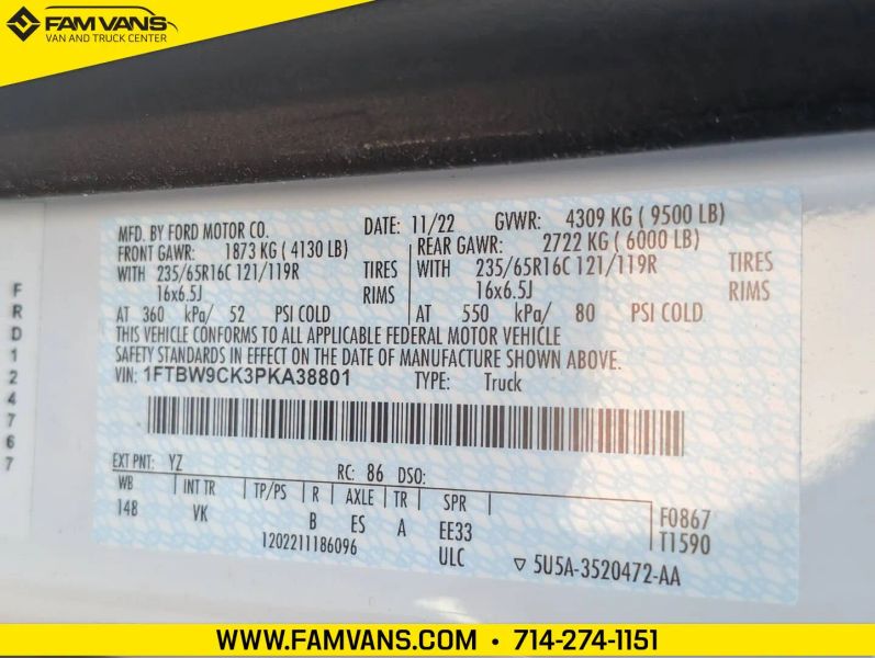 Used 2023 Ford E-Transit 350 - photo 29