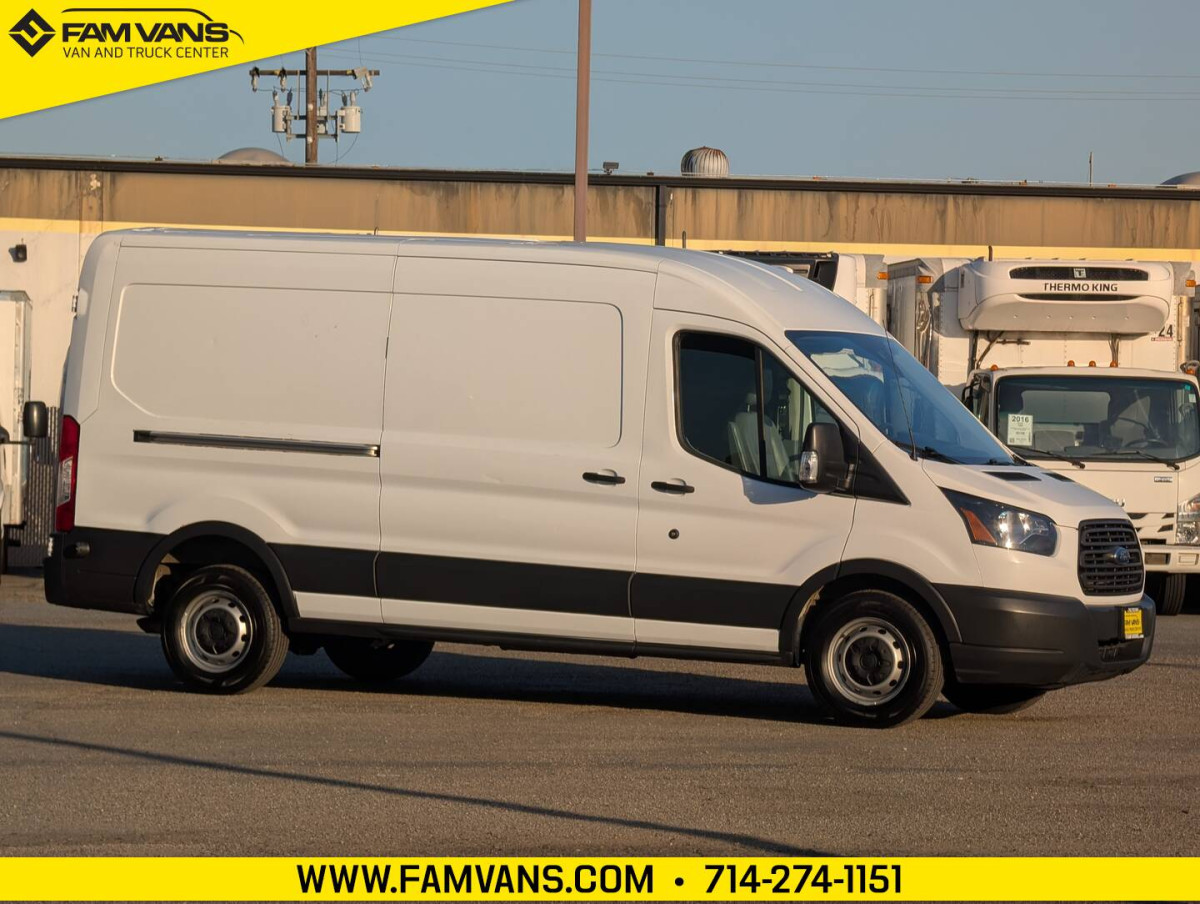 Used 2018 Ford Transit 250 Medium Roof Empty Cargo Van - photo 1