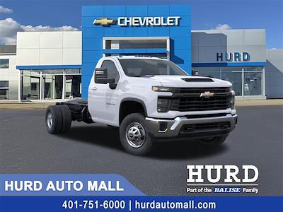 New 2025 Chevrolet Silverado 3500 Work Truck Regular Cab 4x4 Cab Chassis for sale #JC3694 - photo 1