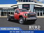 New 2025 GMC Sierra 3500 Pro Regular Cab 4x4 84 CA Cab Chassis for sale #JG2858 - photo 1