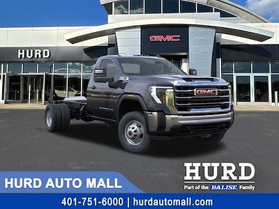 New 2025 GMC Sierra 3500 Pro Regular Cab 4x4 84 CA Cab Chassis for sale #JG2868 - photo 1