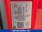New 2026 GMC Sierra 1500 Pro Regular Cab for sale #JG3175 - photo 29