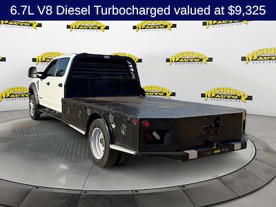 Used 2022 Ford F-550 Crew Cab Flatbed Truck for sale #NEF90501 - photo 2