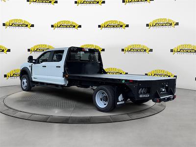 New 2025 Ford F-450 XL Crew Cab 4x4 11' 4" Bedrock Steel Flatbed Truck with Gooseneck Hitch for sale #SEC52741 - photo 2