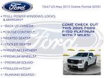 New 2025 Ford F-150 Platinum SuperCrew Cab 4WD Pickup for sale #SFB98500 - photo 10
