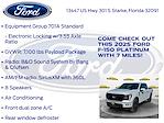 New 2025 Ford F-150 Platinum SuperCrew Cab 4WD Pickup for sale #SFB98500 - photo 20