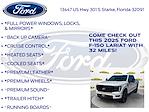 New 2025 Ford F-150 Lariat SuperCrew Cab 4WD Pickup for sale #SFC06725 - photo 10
