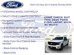 New 2025 Ford F-150 Lariat SuperCrew Cab 4WD Pickup for sale #SFC06725 - photo 15