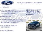 New 2025 Ford F-150 Lariat SuperCrew Cab 4WD Pickup for sale #SFC09312 - photo 5
