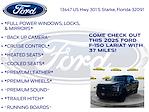 New 2025 Ford F-150 Lariat SuperCrew Cab 4WD Pickup for sale #SFC25605 - photo 10