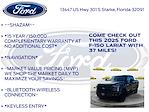 New 2025 Ford F-150 Lariat SuperCrew Cab 4WD Pickup for sale #SFC25605 - photo 5