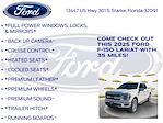 New 2025 Ford F-150 Lariat SuperCrew Cab for sale #SFC26543 - photo 10