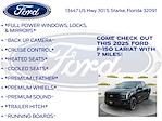 New 2025 Ford F-150 Lariat SuperCrew Cab 4WD Pickup for sale #SFC33708 - photo 10