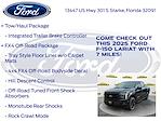 New 2025 Ford F-150 Lariat SuperCrew Cab 4WD Pickup for sale #SFC33708 - photo 25