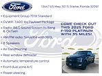 New 2025 Ford F-150 Platinum SuperCrew Cab for sale #SFC39154 - photo 20