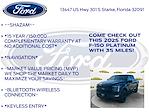 New 2025 Ford F-150 Platinum SuperCrew Cab for sale #SFC39154 - photo 5
