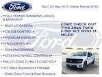 New 2025 Ford F-150 XLT SuperCrew Cab 4WD Pickup for sale #SKF44913 - photo 10