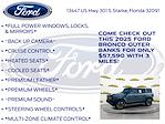 New 2025 Ford Bronco Outer Banks 4WD SUV for sale #SLB08113 - photo 10