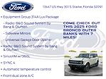 New 2025 Ford Bronco Outer Banks 4WD SUV for sale #SLB23321 - photo 20