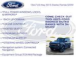 2025 Ford Bronco 4WD SUV for sale #SLB31440 - photo 10