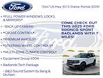 2025 Ford Bronco Sport 4WD SUV for sale #SRF01839 - photo 10