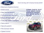 New 2025 Ford Bronco Sport Big Bend 4WD SUV for sale #SRF28256 - photo 30