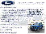 New 2025 Ford Bronco Sport Big Bend 4WD SUV for sale #SRF55694 - photo 15
