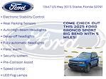 New 2025 Ford Bronco Sport Big Bend 4WD SUV for sale #SRF55694 - photo 30