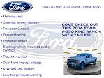 New 2026 Ford F-350 King Ranch Crew Cab 4WD SRW Pickup for sale #TEC57236 - photo 25