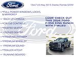 New 2026 Ford F-350 King Ranch Crew Cab 4WD SRW Pickup for sale #TEC73595 - photo 10