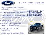 New 2026 Ford F-350 Platinum Crew Cab for sale #TED01903 - photo 20