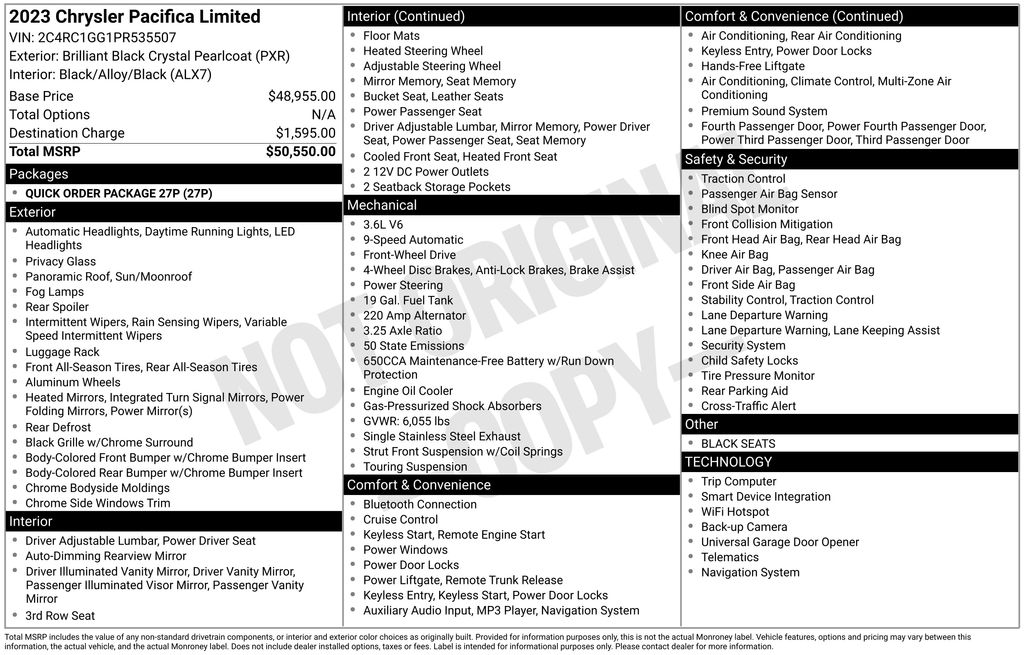 Used 2023 Chrysler Pacifica - photo 39