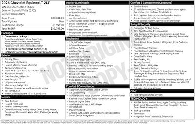 New 2026 Chevrolet Equinox - photo 1
