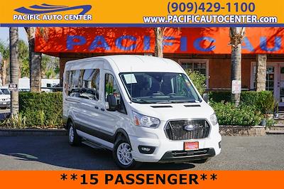 Used 2021 Ford Transit 350 XLT Medium Roof 4x2 Passenger Van for sale #43759 - photo 1