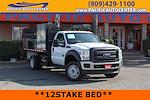 2012 Ford F-550 Regular Cab DRW 4x2 Flatbed Truck for sale #46509A - photo 1
