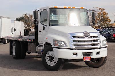 2016 Hino 268A Single Cab DRW 4x2, Flatbed Truck for sale #49009 - photo 1