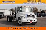 2016 Hino 268A Single Cab DRW 4x2, Flatbed Truck for sale #49009 - photo 3