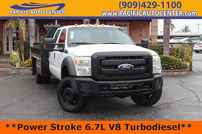 2011 Ford F-550 Crew Cab DRW 4x4, Flatbed Truck for sale #52911 - photo 1