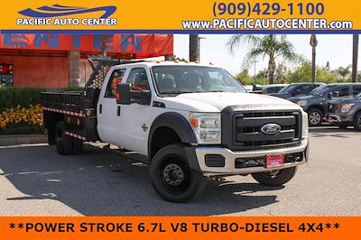 2012 Ford F-550 Crew Cab DRW 4x4 Flatbed Truck for sale #53112 - photo 1
