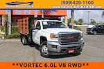 2019 GMC Sierra 3500 Regular Cab DRW 4x2, Stake Bed for sale #54719 - photo 1