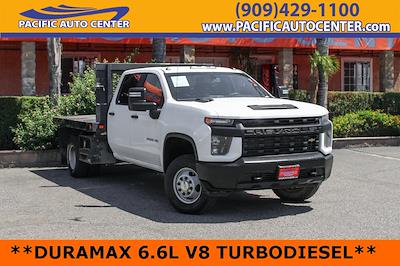 2020 Chevrolet Silverado 3500 Crew Cab DRW 4x4 Flatbed Truck for sale #56669 - photo 1