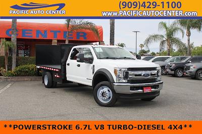 2019 Ford F-550 Crew Cab DRW 4x4 Flatbed Truck for sale #58147 - photo 1